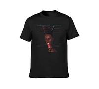 Grace Jones Slave to The Rhythm Album Cover Men T-Shirt Printed Camiseta Black Tee Top S