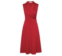 GRACE KARIN Red Dresses for Women UK Elegant A Line Midi Prom Dress Cocktail Wedding Occasion Dresses for Bride Bright Red XXL