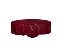 GRACE KARIN Women's 2024 Fashion Wide Stretchy Belt Casual Stretchy Belt for Dress S-XXL, Burgundy, S
