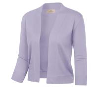 GRACE KARIN Women's 3/4 Sleeves Open Front Short Cardigans Daily Shrugs