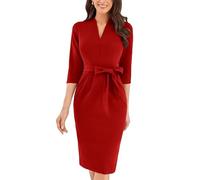 GRACE KARIN Women's Cocktail Dress 3/4 Sleeve Elegant Formal Bodycon Dress