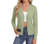 GRACE KARIN Womens Summer V-neck Long Sleeve Button Front Cardigan