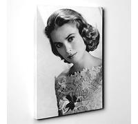 Grace Kelly (2) Canvas Print | Gallery Wrapped 30mm Frame Wall Art | 30x20 inches | Ready to Hang | Modern Picture | Living Room Bedroom Lounge Office