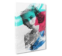 Grace Kelly (2) V2 Canvas Print | Gallery Wrapped 30mm Frame Wall Art | 30x20 inches | Ready to Hang | Modern Picture | Living Room Bedroom Lounge Office