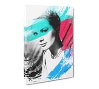 Grace Kelly No.1 V2 Canvas Print | Gallery Wrapped 30mm Frame Wall Art | 30x20 inches | Ready to Hang | Modern Picture | Living Room Bedroom Lounge Office
