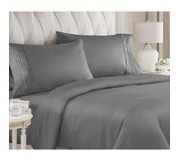 Grace King Size Duvet Cover Sets Premium Microfiber Kingsize Duvet Cover Sets (230 x 220 cm) 3 Pcs - Ultrasoft Hypoallergenic Reversible Quilt Cover