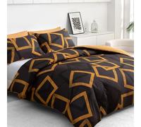 Grace King Size Duvet Cover Sets - Premium Microfiber Kingsize Duvet Cover Sets (230 x 220 cm) 3 PCs - Ultrasoft Hypoallergenic Reversible Quilt Cover Bedding Set With Zipper Closure