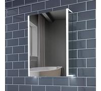 Grace LED Bathroom Mirror with Shaver Socket & Motion Sensor - 500x700mm