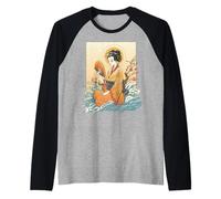 Grace, Mystery, and the Flow of Tradition. Geisha. Raglan Baseball Tee