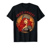 Grace O'Malley Irish Heritages Fearless Irish Pirate Queens T-Shirt