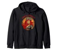Grace O'Malley Irish Heritages Fearless Irish Pirate Queens Zip Hoodie