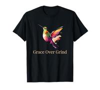 Grace Over Grind Soft Life Motivation for Women Wellness T-Shirt
