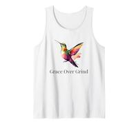 Grace Over Grind Soft Life Motivation for Women Wellness Tank Top