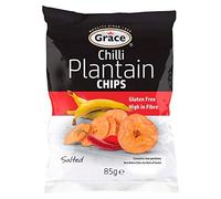 Grace Plantain Chips Chilli (Pack of 9)