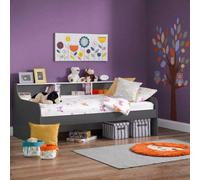 Grace - Single - Day Bed - Grey - Wood - 3ft - Happy Beds