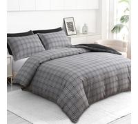 Grace Single Duvet Cover Set - Premium Microfiber Reversible Duvet Cover Single (135 x 200 cm) 2 PCs - Ultrasoft Hypoallergenic Luxury Quilt Cover Bedding Set With Zipper Closure