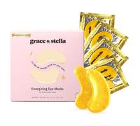 Vegan Cruelty-Free Gold Energizing Under Eye Masks grace & stella Gold 24 Pairs