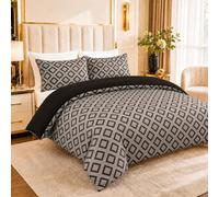 Grace Super King Duvet Set Premium Microfiber Superking Quilt Cover Set Hotel Quality Hypoallergenic Reversible Bedding Set Super King With Zipper Closure