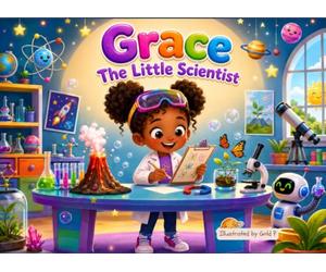 Grace The Little Scientist: A Fun and Inspiring Children Story Book About Curiosity, Science, Discovery, and Big Dreams (Little Heroes at Work)