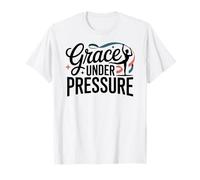 Grace Under Pressure Sports Gymnastics Cheer Self Worth T-Shirt