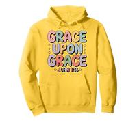 Grace Upon Grace John 1 16 Bible Verse Christian Pullover Hoodie