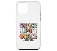 Grace Upon Grace John 1 16 Christian Bible Verse Case for iPhone 12 mini