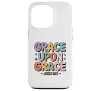 Grace Upon Grace John 1 16 Christian Bible Verse Case for iPhone 13 Pro