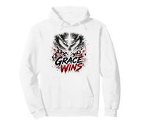 Grace Wins Christian Faith Cross Dove Victory Pullover Hoodie
