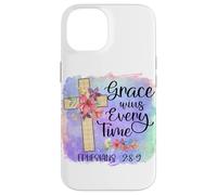 Grace Wins Every Time, Christian Bible Scripture Case for iPhone 14