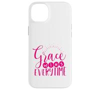 Grace Wins Every Time Inspirational Christian Case for iPhone 14 Plus