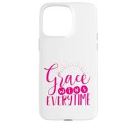 Grace Wins Every Time Inspirational Christian Case for iPhone 15 Pro Max