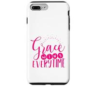 Grace Wins Every Time Inspirational Christian Case for iPhone 7 Plus/8 Plus