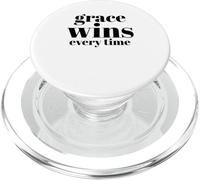 Grace Wins Every Time PopSockets PopGrip for MagSafe