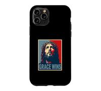 Grace Wins Jesus Christ Christian Easter Faith Hope Case for iPhone 11 Pro