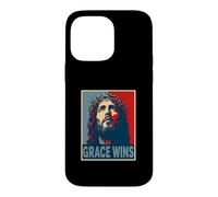 Grace Wins Jesus Christ Christian Easter Faith Hope Case for iPhone 14 Pro Max