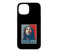 Grace Wins Jesus Christ Christian Easter Faith Hope Case for iPhone 15