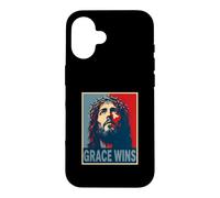 Grace Wins Jesus Christ Christian Easter Faith Hope Case for iPhone 16