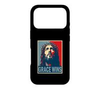 Grace Wins Jesus Christ Christian Easter Faith Hope Case for iPhone 17 Pro