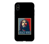 Grace Wins Jesus Christ Christian Easter Faith Hope Case for iPhone XS Max