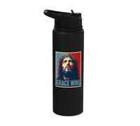 Grace Wins Jesus Christ Christian Easter Faith Hope Stainless Steel Insulated Water Bottle