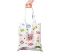 Grace Yonks Faith Quotes Cute Canvas Tote Bag - Spanish Christian Bible Verses with Watercolor Accents - Inspirational Promesas de Dios Scripture Tote for Women and Believers, 16x14 Inch(059)