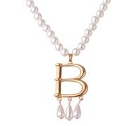 GRACEART Anne Boleyn Faux Pearl Necklace, One size, White