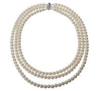 GRACEART Anne Boleyn Faux Pearl Necklace Vintage Pearl Choker Chain Elegant Neck Jewelry