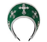 GRACEART Anne Boleyn Hat Headpiece Elizabethan Headwear Tudor Coronet Hood Hat