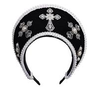 GRACEART Anne Boleyn Hat Headpiece Elizabethan Headwear Tudor Coronet Hood Hat