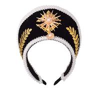 GRACEART Anne Boleyn Hat Headpiece Elizabethan Headwear Tudor Coronet Hood Hat