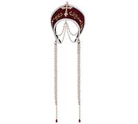 GRACEART Anne Boleyn Hat Headpiece Elizabethan Headwear Tudor Coronet Hood Hat