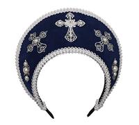 GRACEART Anne Boleyn Hat Headpiece Elizabethan Headwear Tudor Coronet Hood Hat