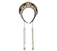 GRACEART Anne Boleyn Hat Headpiece Elizabethan Headwear Tudor Coronet Hood Hat