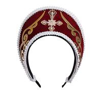 GRACEART Anne Boleyn Hat Headpiece Elizabethan Headwear Tudor Coronet Hood Hat (Style-3)
